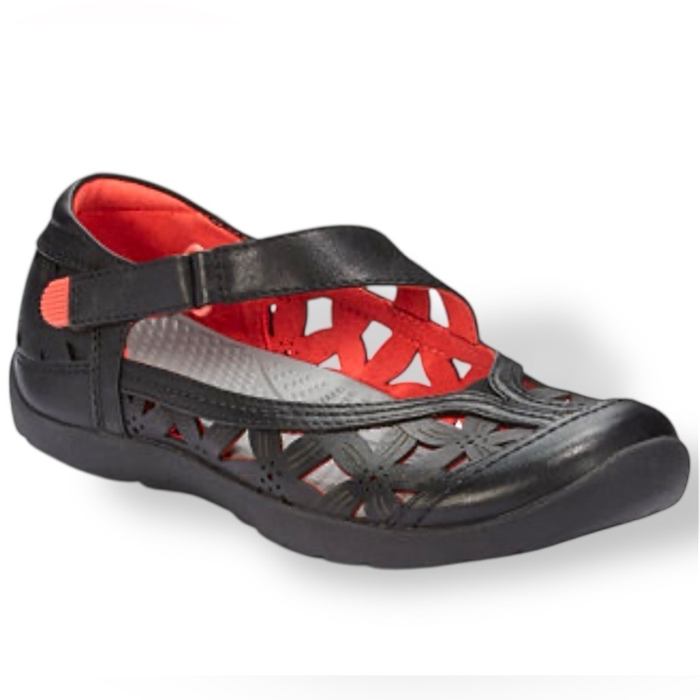 Baretraps Sandals Sneakers Shoes Women’s size 6.5 Farra Baretraos Black Velcro - Picture 13 of 13